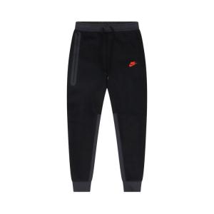 Спортивные брюки Nike Sportswear Tech Fleece Sweatpants, Black/Dark Smoke Grey/Light Crimson