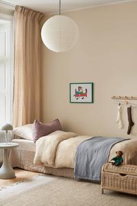 Плакат с утренней рутиной пеппи Postery, 30x40 см, красный