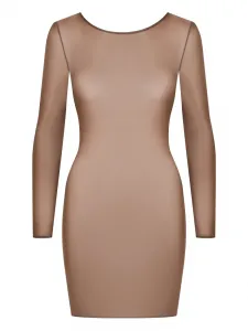 Платье French Kiss Light с открытой спиной Maison Close, коричневый