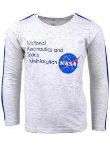 Лонгслив 'NASA' в сером цвете