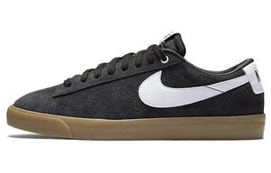 Кроссовки для скейтбординга Blazer, унисекс, низкие, черные Nike