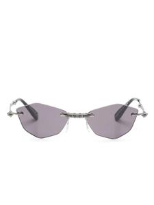 Солнцезащитные очки Kuboraum Maske H44, серебряный