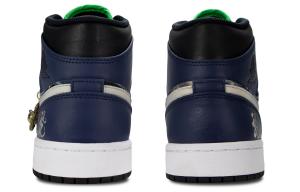 Баскетбольные кроссовки Air 1 Vintage Men Mid-Top Black/White Jordan