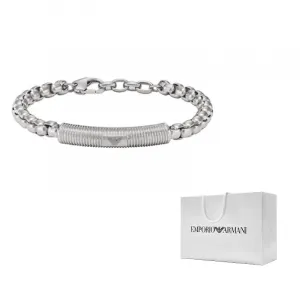 Браслет box chain для мужчин EMPORIO ARMANI