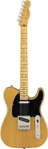 Fender American Pro II Telecaster с кленовой грифом, цвет Butterscotch Blonde, с футляром