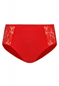 Трусы Teyli Hohe Taille Baumwoll mit floraler Spitze Loren, красный