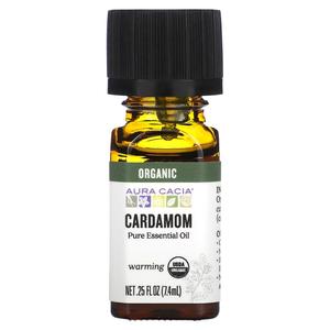 Масло Aura Cacia органический кардамон, 7,4 мл