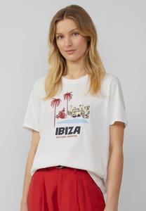 Футболка с принтом s.Oliver, белый