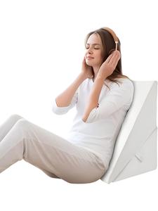 Costway Ортопедическая клиновидная подушка 7 в 1, белого цвета