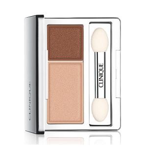 Палитра теней для век duo CLINIQUE All About Shadow Duo, LIKE MINK