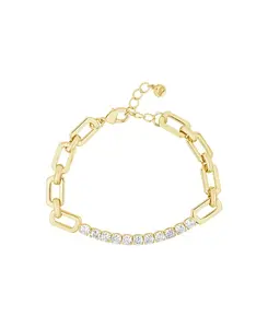 Браслет из кубического циркония And Now This, gold