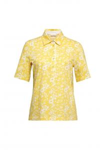 Короткий размер: рубашка-поло с принтом пике Goldner, мультиколор