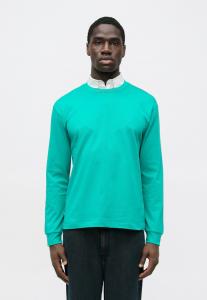 Топ Essential Collective DROP SHOULDER LONG SLEEVE, Forest Green/Turquoise