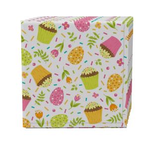 Набор салфеток из 4 шт., 100 % хлопок, 20х20 дюймов, «Пасхальные угощения».