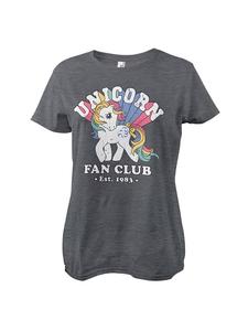Футболка Unicorn Fan Club Girly Tee серого цвета My Little Pony