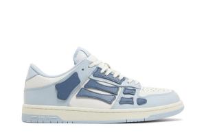 Кроссовки Amiri Skel Top Low Baby Blue, синий