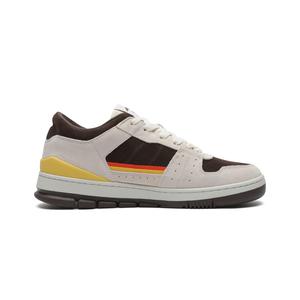 Кроссовки Avia 825R Series Skateboarding Shoes Men Low-top White-brown-yellow, желтый