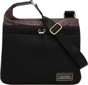 Женская сумка-органайзер через плечо Calvin Klein Jessie Top Zip, Brown/Khaki/Black