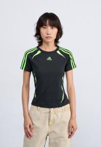 Футболка Adidas Originals TEAMGEIST TEE, Black/Signal Green/Black