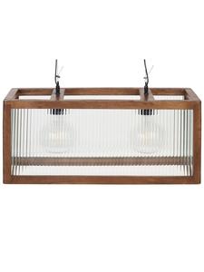 Beliani Подвесные светильники PENNA коричневого цвета - (Ш) 65 x (В) 151 x (Д) 25 см