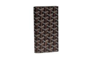 GOYARD Кошелёк из холста и кожи с собачьими зубами