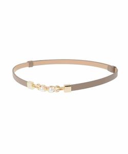 Узкий пояс Avv, цвет Ivory