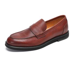 ZUOSAISI Лоферы мужские коричневые/черные