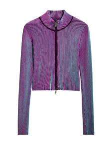 Вязаный кардиган Desigual, Wine Red/Red Violet