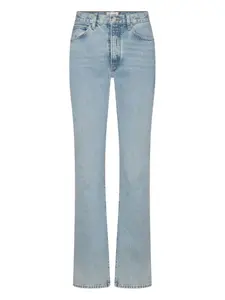 Джинсы с эффектом потертости FRAME, синий