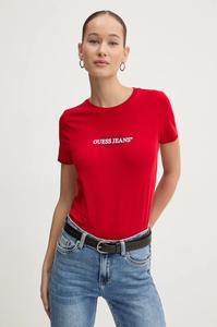Футболка Guess Jeans, красный