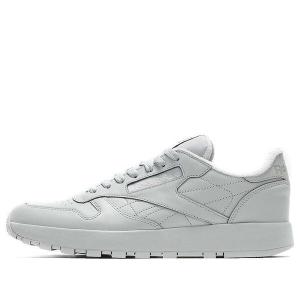 Кроссовки maison margiela x classic leather tabi 'pure grey' Reebok, серый