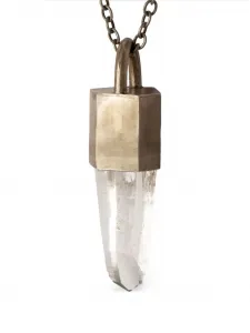 Колье Talisman Parts Of Four, серебристый