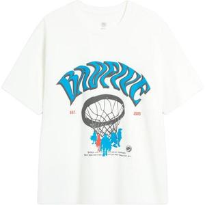 Футболка Badfive унисекс молочно-белая Lining, слоновая кость