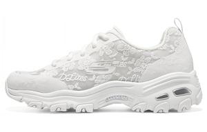 Кроссовки женские D"Lites 1.0 Chunky с низким верхом белого цвета Skechers