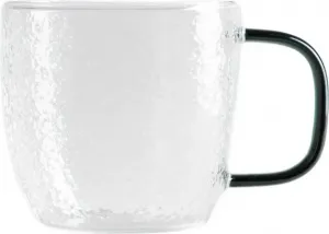 Бокал HOMLA MARTILLO с шероховатой текстурой и бирюзовым ободом, 0,5 л Homla