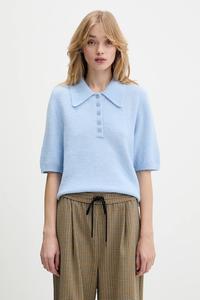 Свитер из шерстяной смеси Gestuz, синий