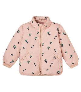 Брантли принтованная куртка Liewood, Berry/Pale Tuscany