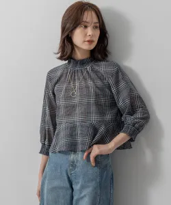 Легкая тропическая многоярусная блузка Suite, цвет Black 3 [305]