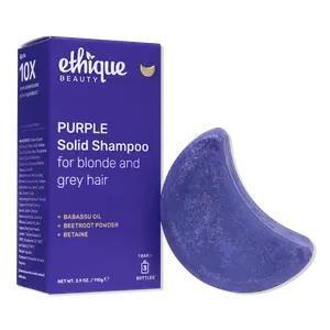 Твердый шампунь фиолетового цвета Ethique Beauty