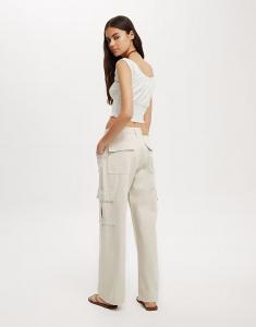 Cotton:On свободные джинсы-карго нежно-серого цвета