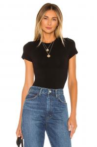 Боди Yummie Short Sleeve, черный