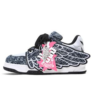 Кроссовки ADCDAVINCI Skateboarding Shoes Unisex Low-top, черный