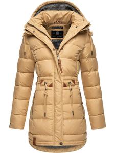 Пуховик Navahoo Steppmantel Daliee, бежевый