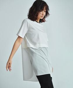 Топ из прозрачного трикотажа ICB, цвет слоновая кость