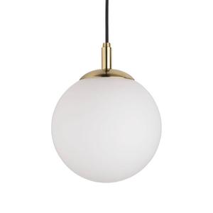 Подвесной светильник Paulmann Menja, матовое стекло / латунь - 1 лампа