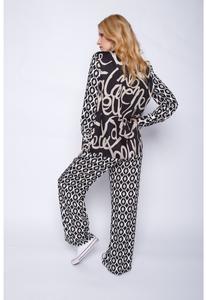 Блузка на пуговицах Emily van den Bergh, черный