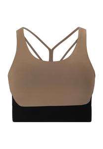 Спортивный бюстгальтер Lris с мягкими чашками ENDURANCE ATHLECIA, цвет 1001 Black