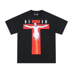 Футболка ко-бренда MEDM X EVA унисекс черная Mr.Enjoyda Money, черный