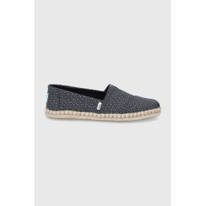 Эспадрильи Sunspots с перекрестной тканью Toms, черный