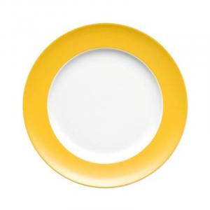 Sunny Day Желтая тарелка для завтрака 22 см Thomas, белый желтый